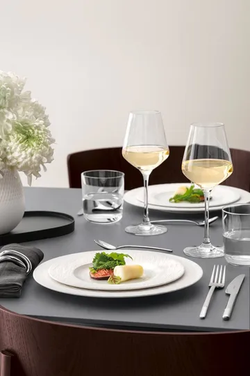Manufacture Ice piatto - Bianco, Ø21,7 cm - Villeroy & Boch