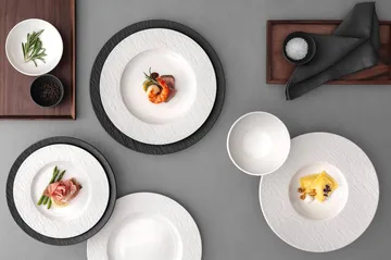 Manufacture Ice piatto - Bianco, Ø21,7 cm - Villeroy & Boch