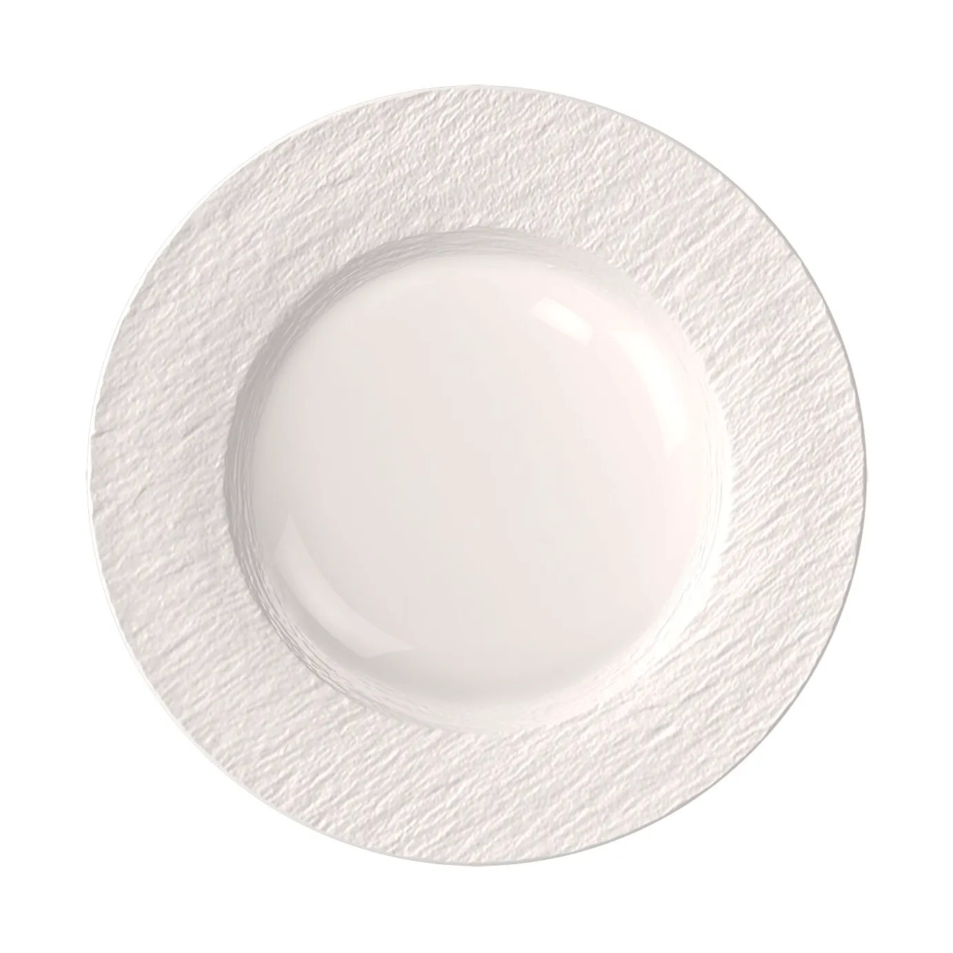 Manufacture Ice piatto, Bianco, Ø27,1 cm Villeroy & Boch