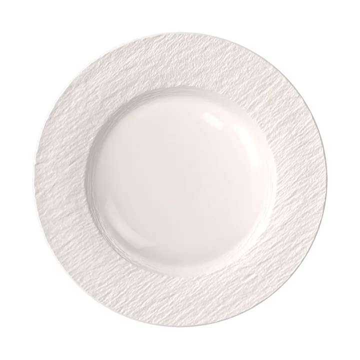 Manufacture Ice piatto - Bianco, Ø27,1 cm - Villeroy & Boch