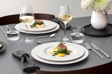 Manufacture Ice piatto - Bianco, Ø27,1 cm - Villeroy & Boch