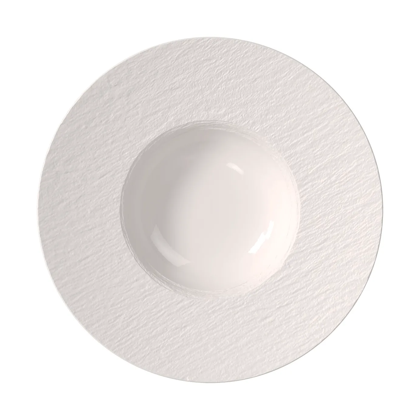 Manufacture Ice piatto fondo per pasta, Bianco, Ø28 cm Villeroy & Boch