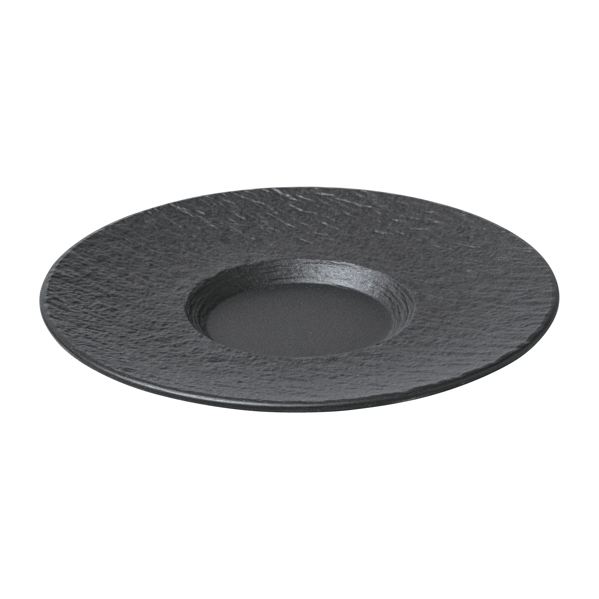 Piattino da caffè Manufacture Rock Ø 15,5 cm, Nero Villeroy & Boch