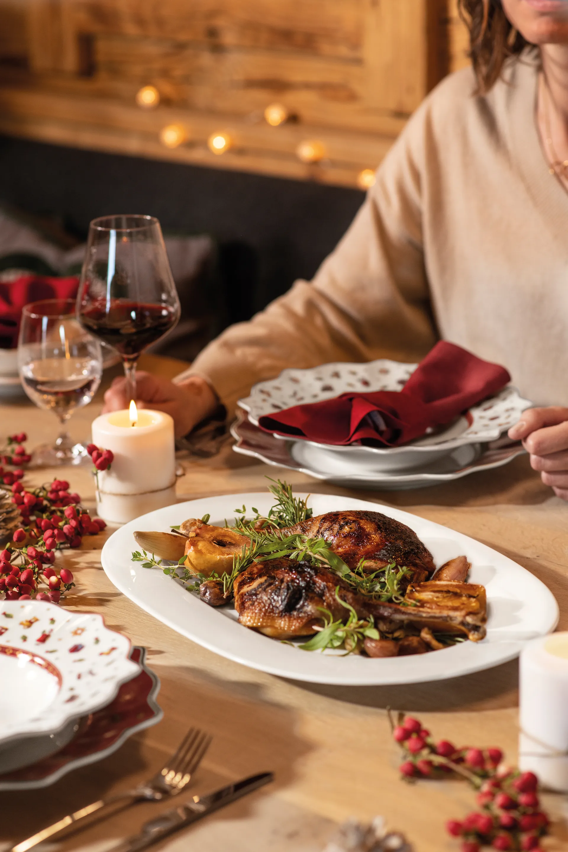 Piattino ovale For Me 41 cm, Bianco Villeroy & Boch