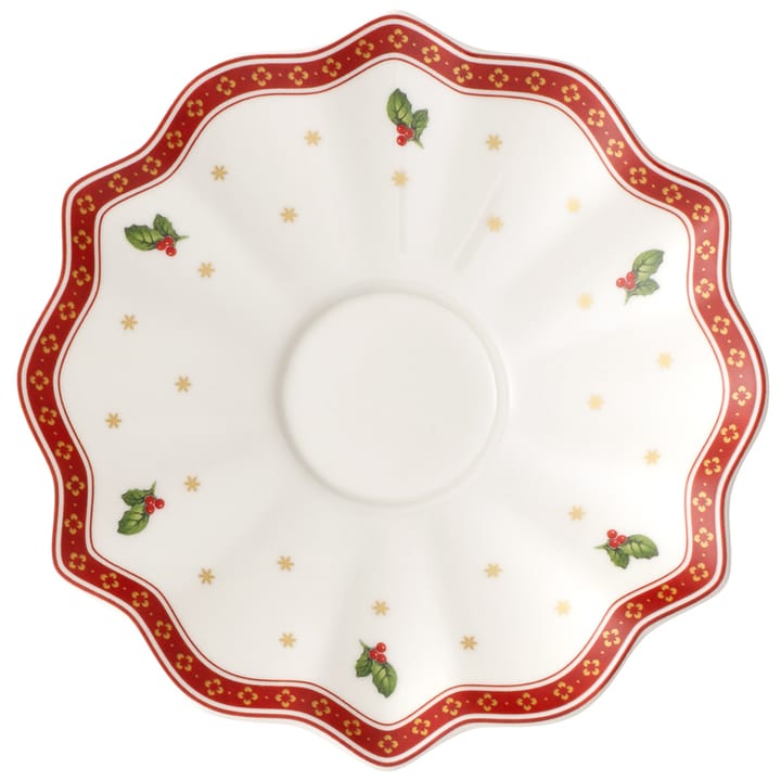 Piattino per tazza da caffè Toy's Delight Ø17,5 cm - Bianco-rosso - Villeroy & Boch