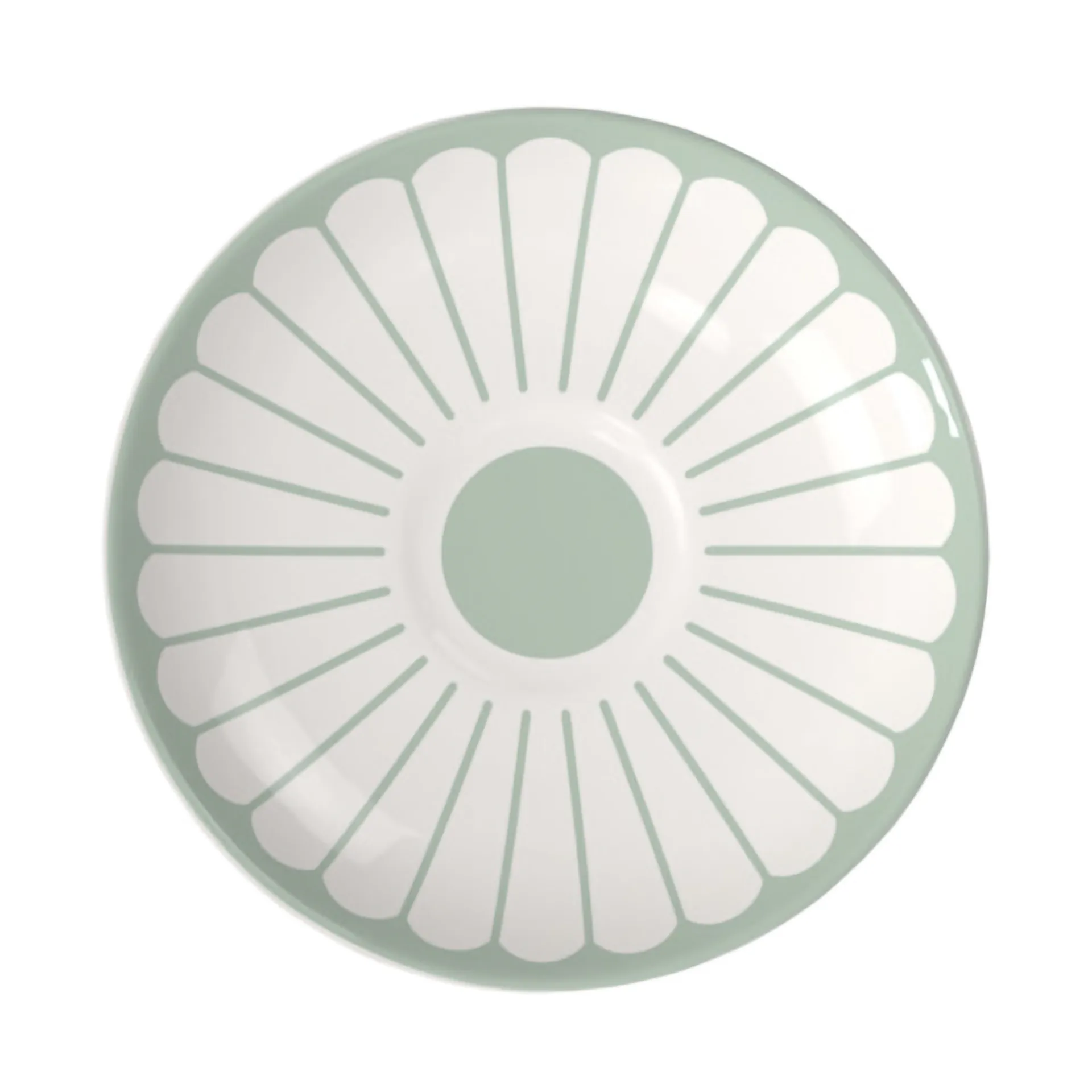 Piattino per tazza da espresso Fleur Ø11,7 cm, Bianco-verde Villeroy & Boch
