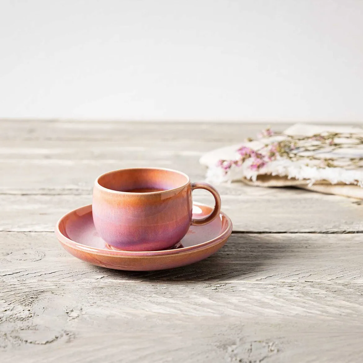 Piattino per tazza da espresso in madreperla Ø12 cm', Corallo Villeroy & Boch