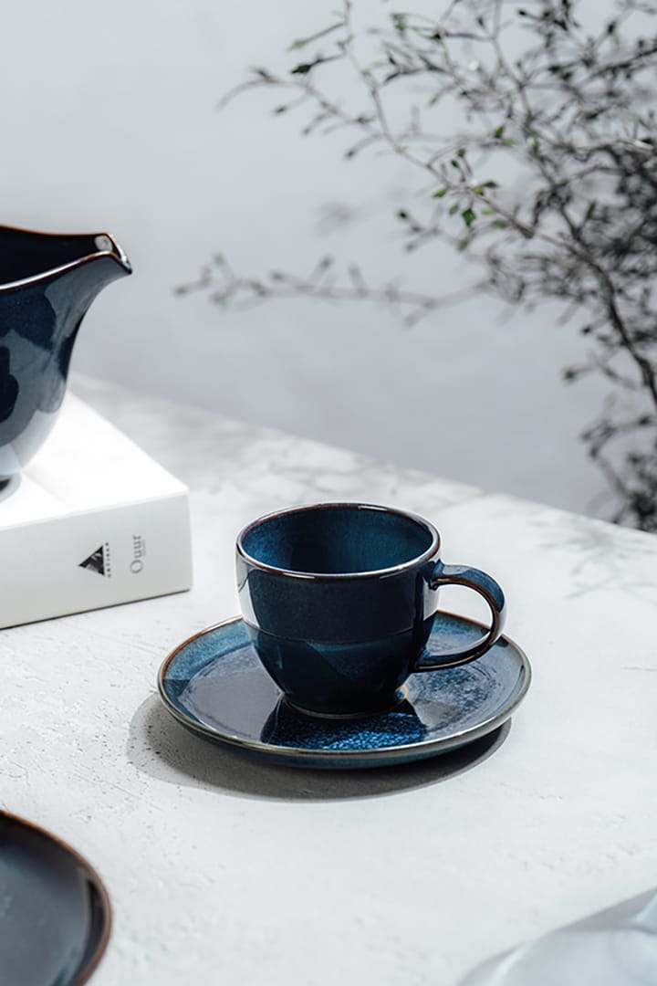 Piatto Crafted Denim per tazza da espresso Ø12 cm - Blu - Villeroy & Boch