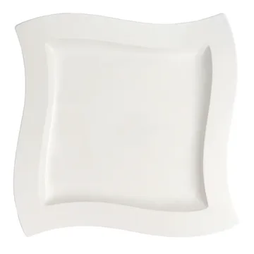 Piatto da portata NewWave 34x34 cm - Bianco - Villeroy & Boch