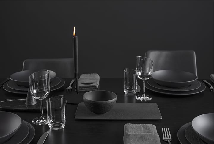 Piatto da potata Manufacture Rock 18x35 cm, Nero Villeroy & Boch