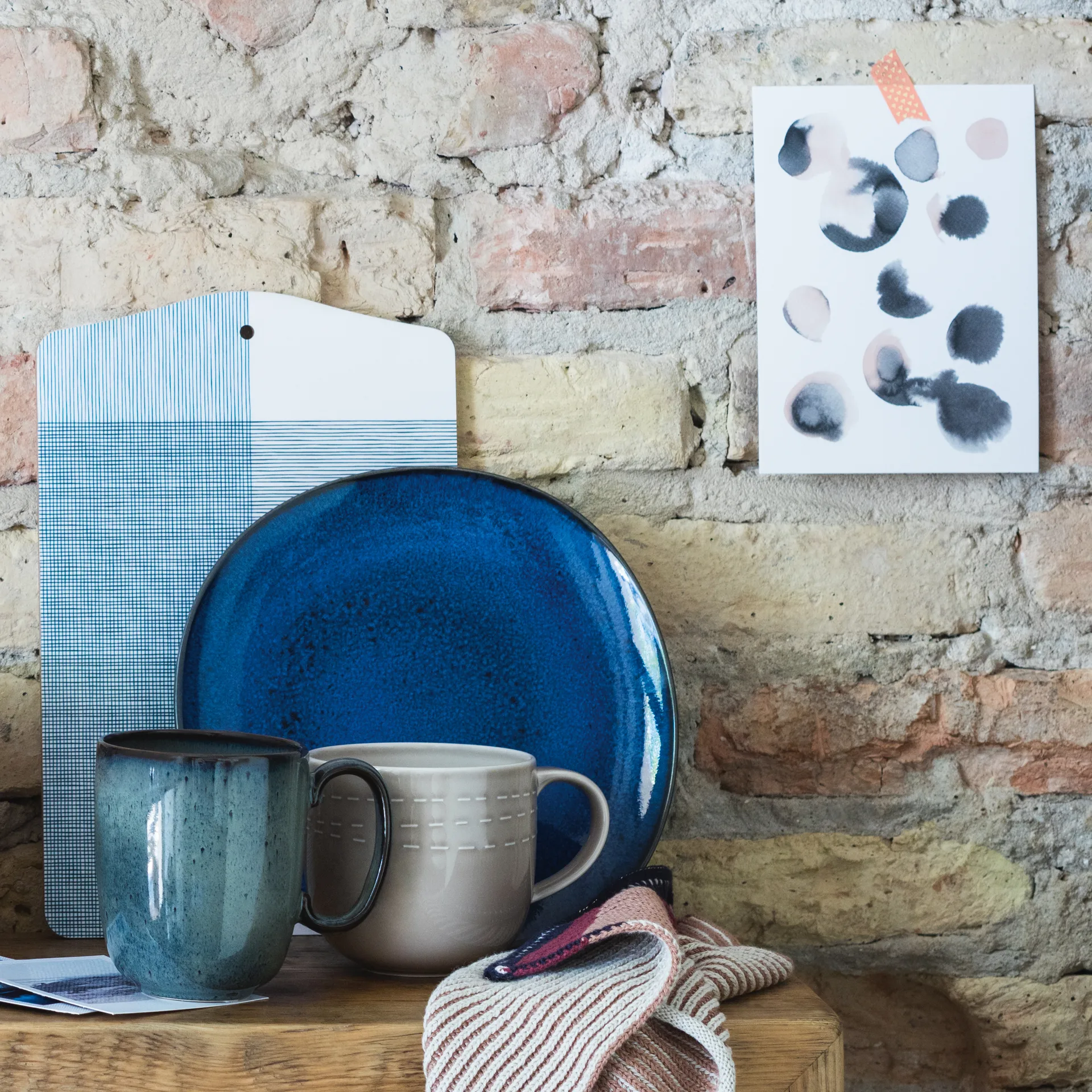 Piatto Lave Ø23 cm, Lave bleu (blu) Villeroy & Boch