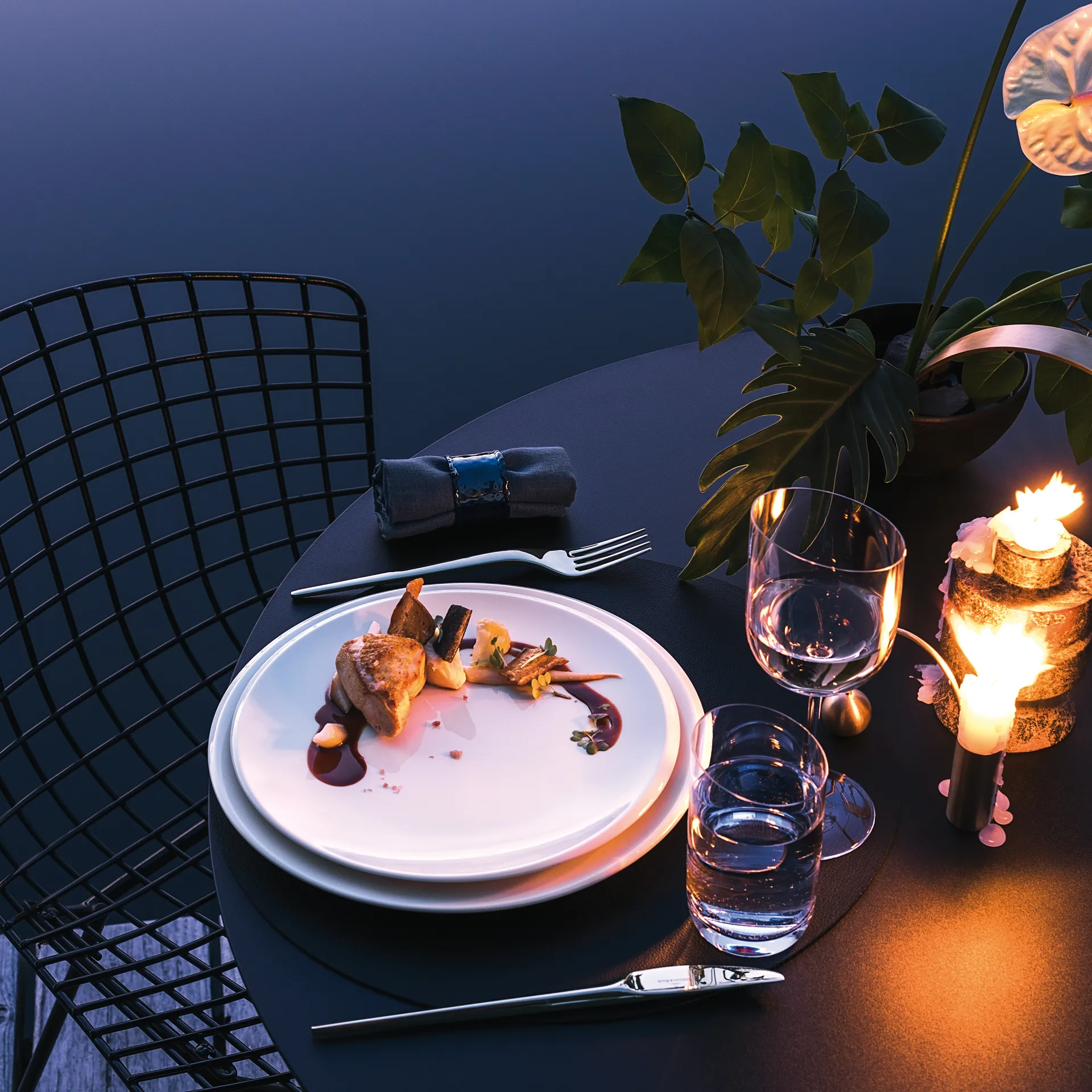 Piatto NewMoon 27 cm, bianco Villeroy & Boch