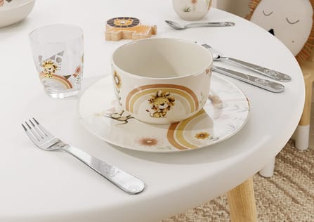 Piatto per bambini Roar like a Lion Ø21,5 cm, Multicolore Villeroy & Boch