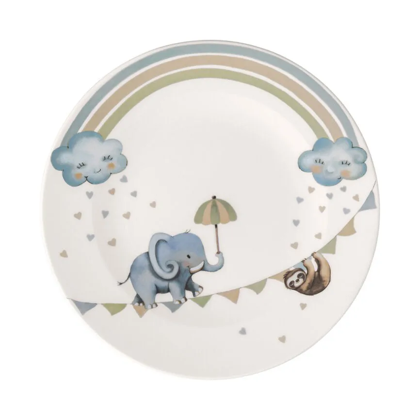 Piatto per bambini Walk like an Elephant Ø21,5 cm, Multi Villeroy & Boch