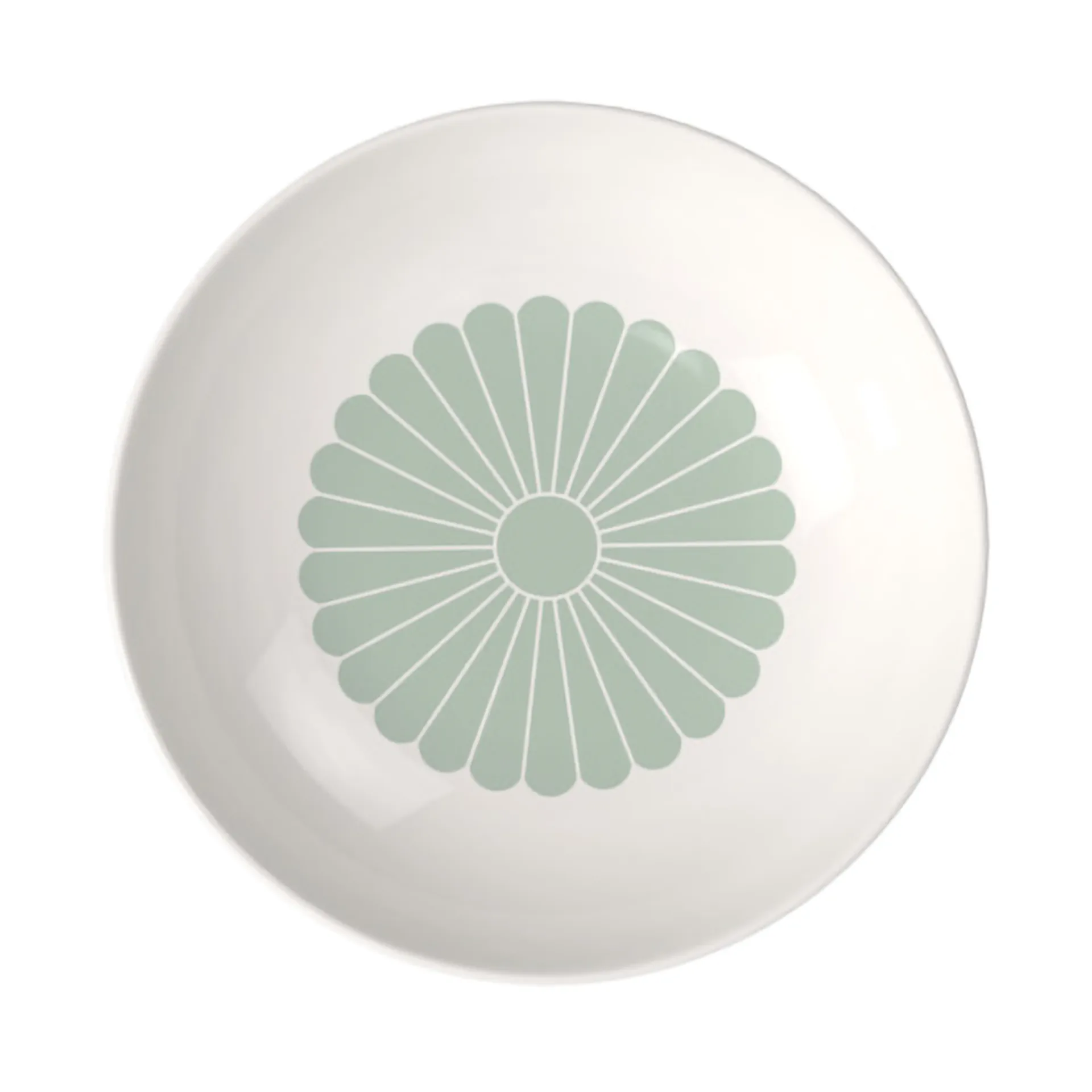 Piatto per pasta Fleur Ø24 cm, Bianco-verde Villeroy & Boch