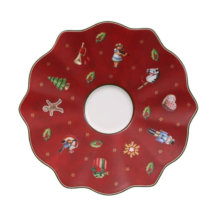 Piatto per tazzina da espresso Toy's Delight, Ø 13 cm - Bianco, rosso - Villeroy & Boch