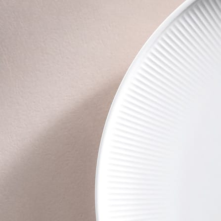 Piatto piano Afina Ø27 cm, Bianco Villeroy & Boch
