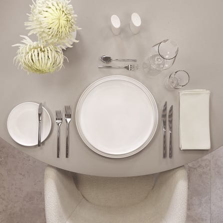 Piatto piano Afina Ø27 cm, Bianco Villeroy & Boch