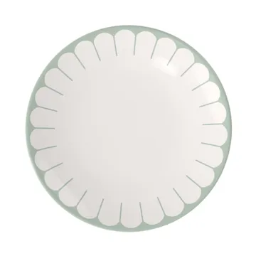 Piatto piano Fleur Ø26,5 cm - Bianco-verde - Villeroy & Boch