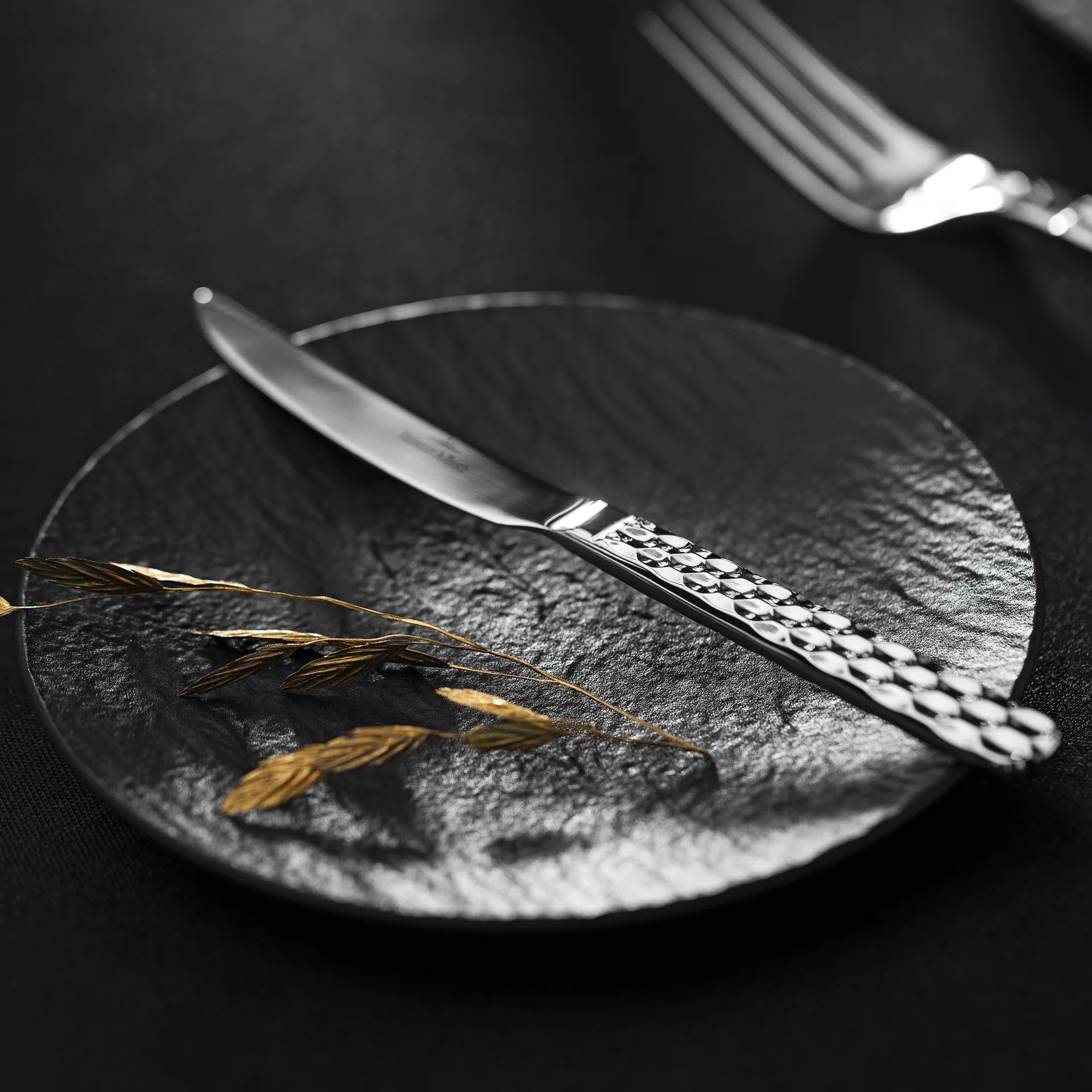 Piatto piccolo Manufacture Rock Ø 16 cm, nero Villeroy & Boch