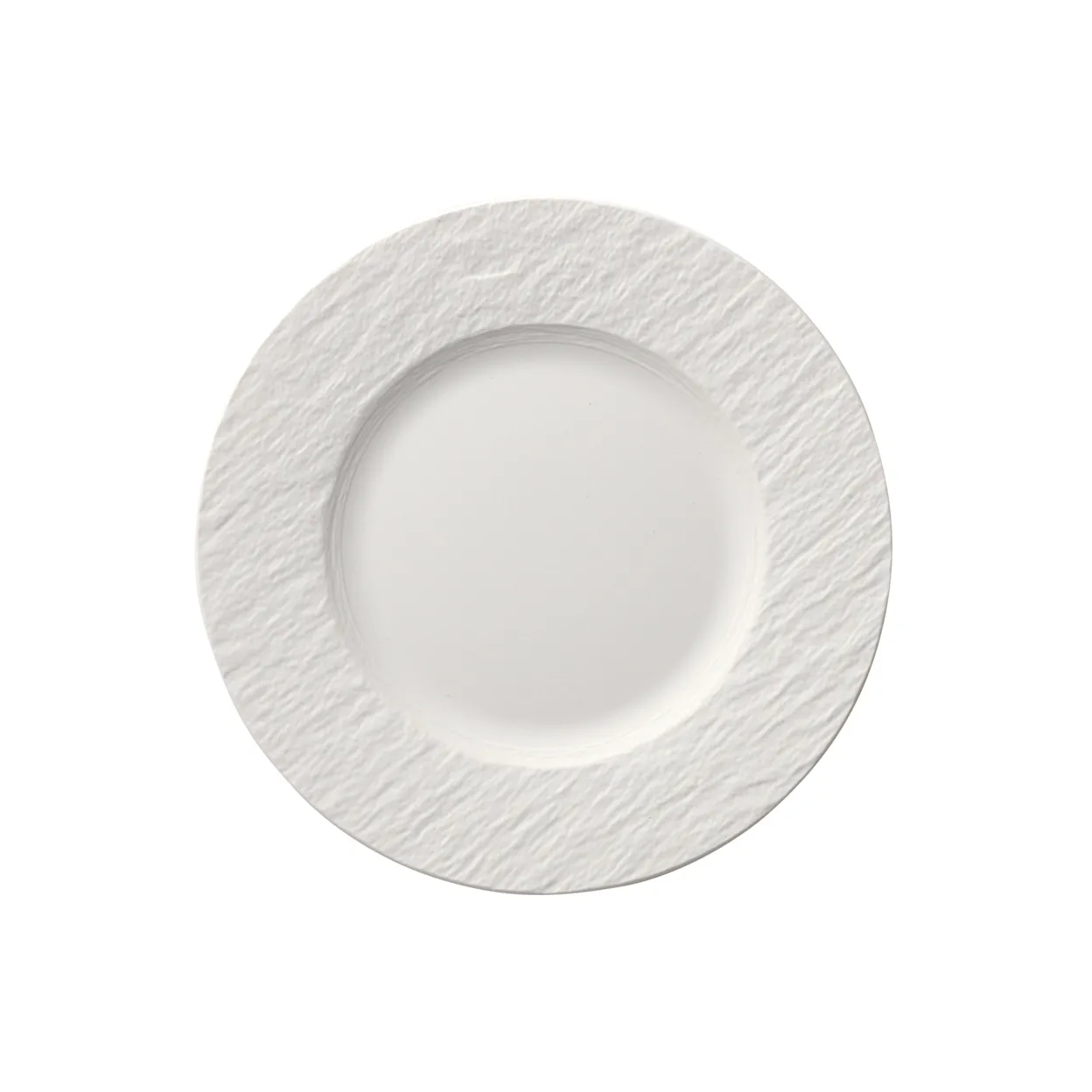 Piatto piccolo Manufacture Rock Ø 22 cm, Blanc Villeroy & Boch
