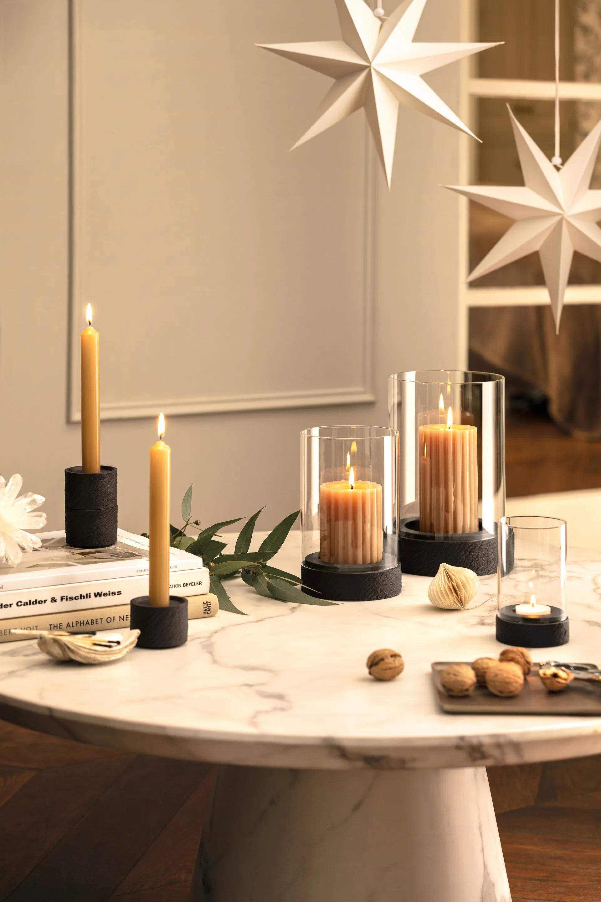 Portacandele Manufacture Rock Home 4,8 cm, Nero Villeroy & Boch