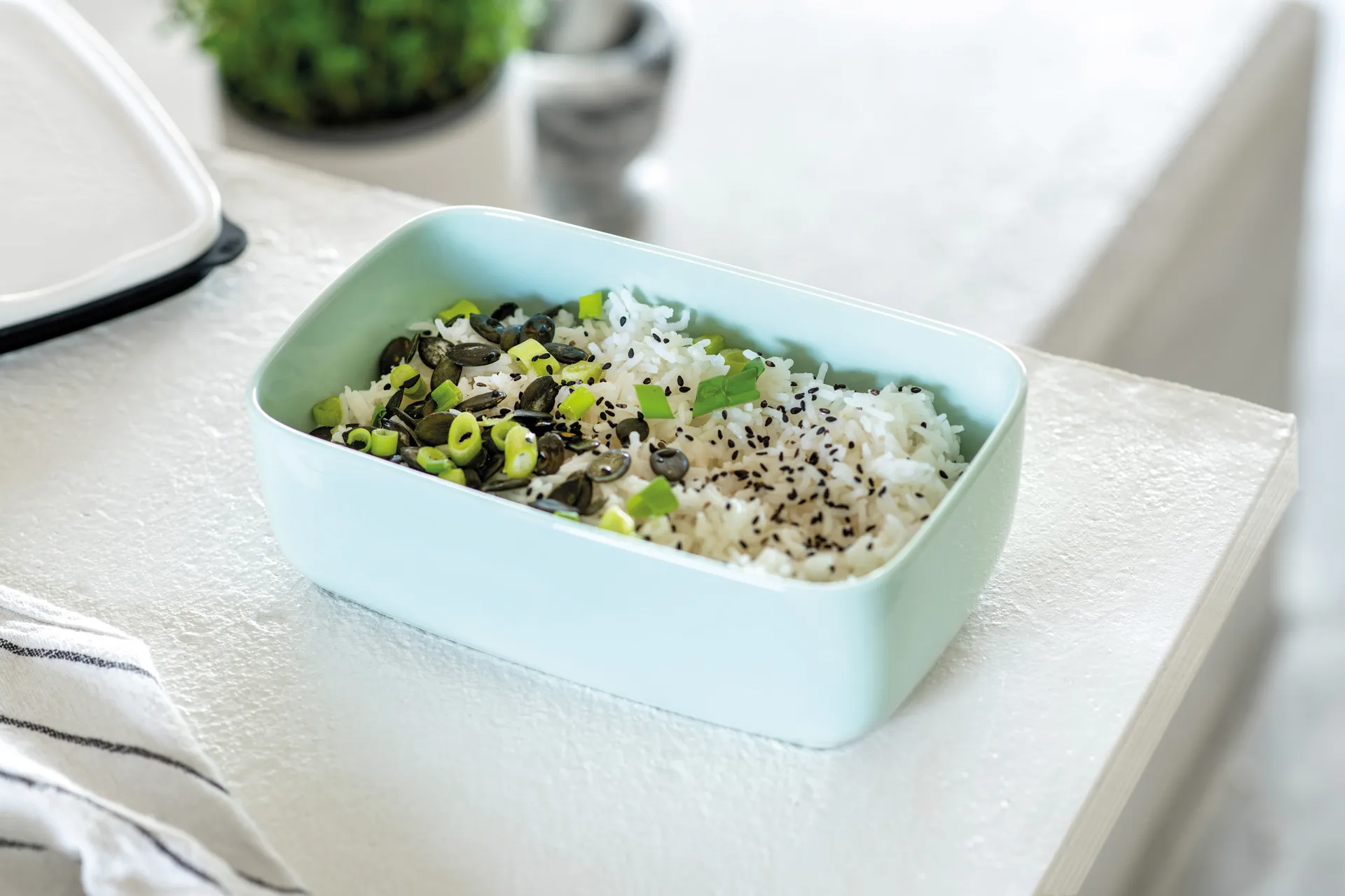 Portapranzo To Go & To Stay in porcellana L 13x20 cm, Mineral Villeroy & Boch