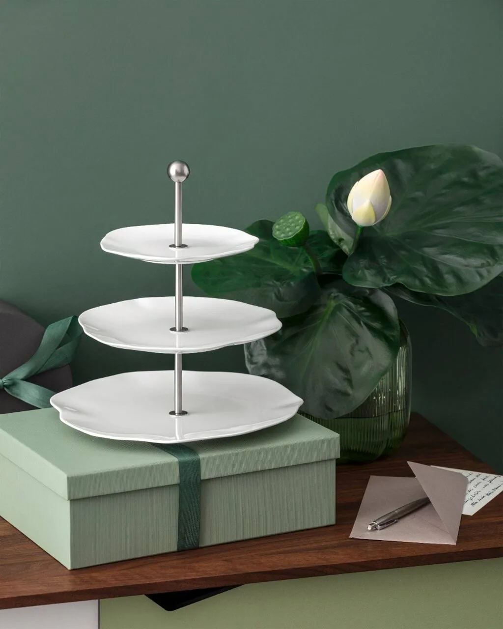 Pura alzata a piani, Bianco, 3 livelli Villeroy & Boch