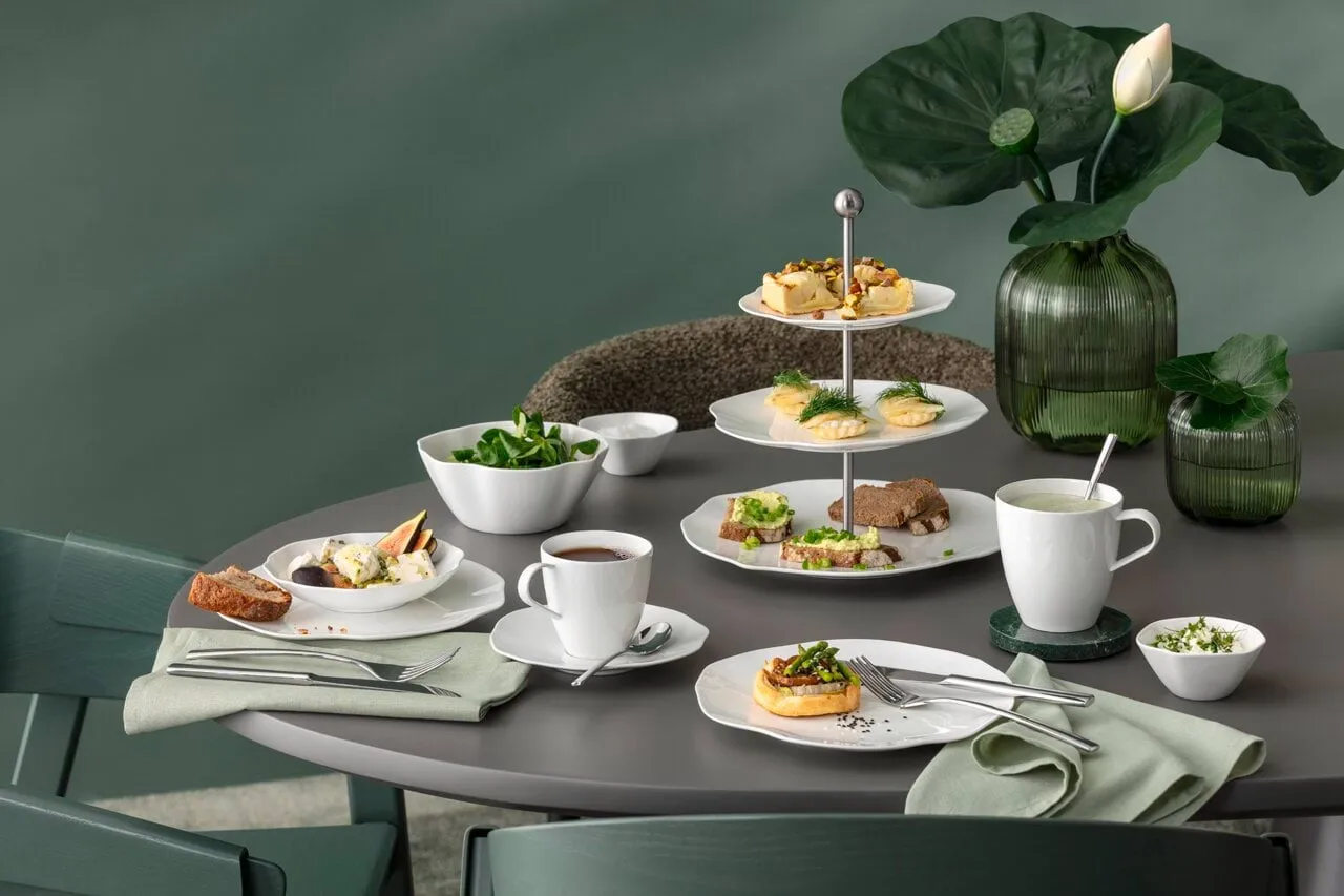Pura alzata a piani, Bianco, 3 livelli Villeroy & Boch