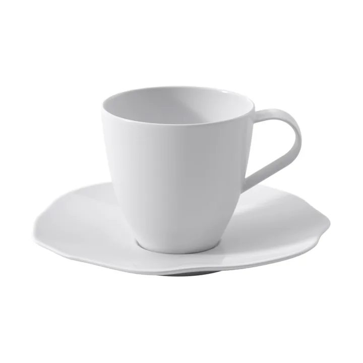 Pura tazza con piattino - Bianco, 2 pezzi - Villeroy & Boch