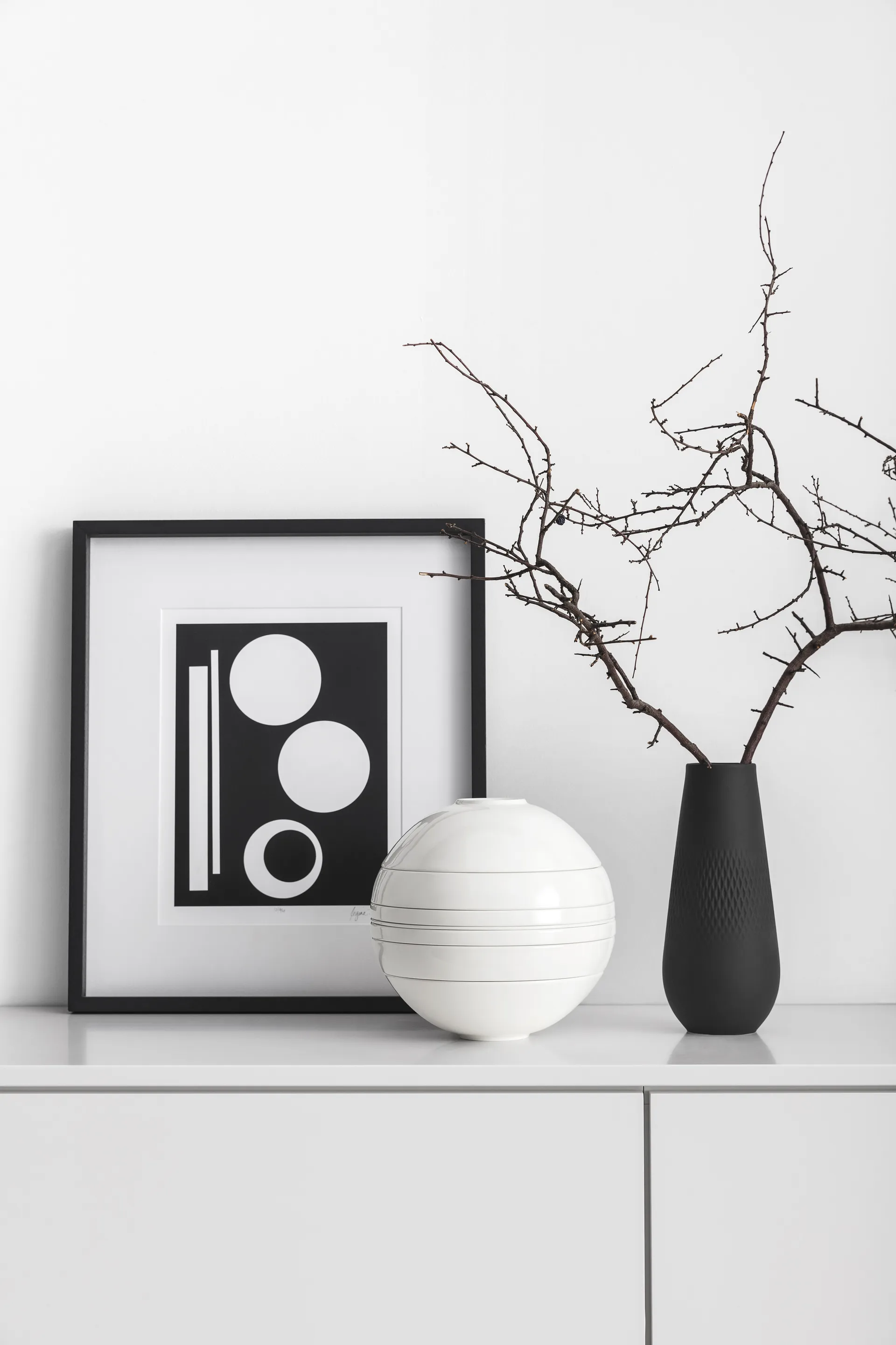 Servizio Iconic La Boule 7 pezzi, Bianco Villeroy & Boch