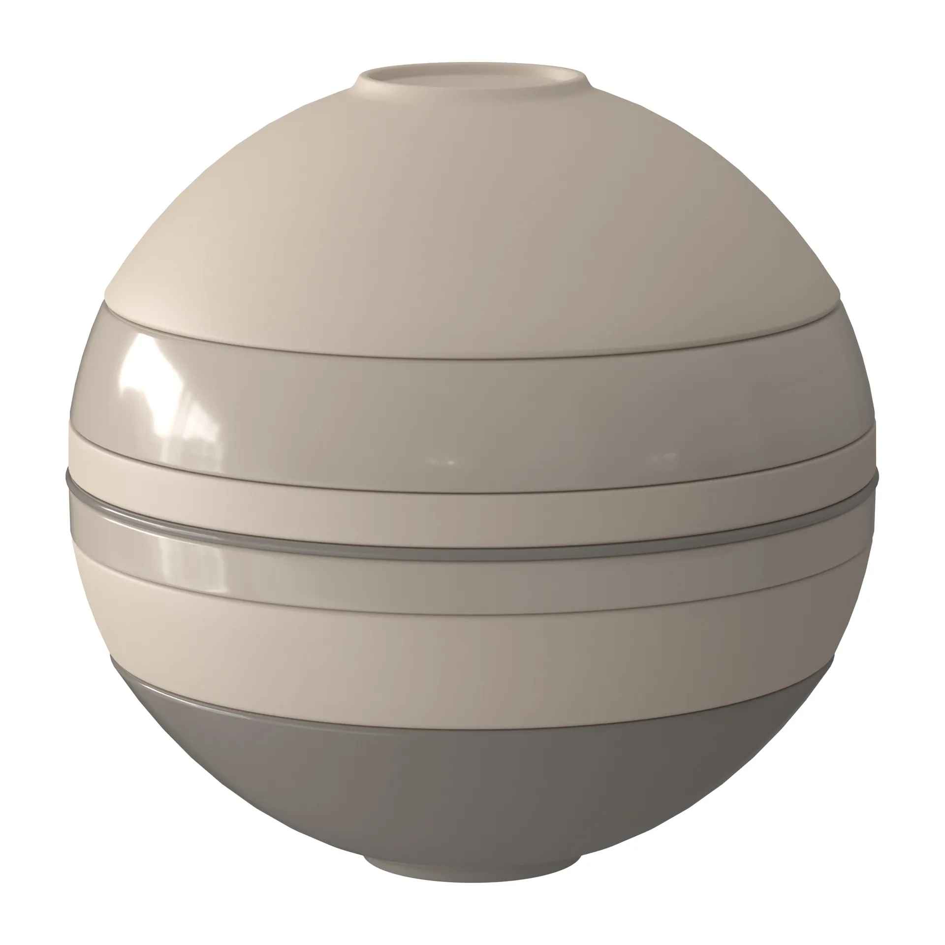 Servizio Iconic La Boule 7 pezzi, Pure beige Villeroy & Boch