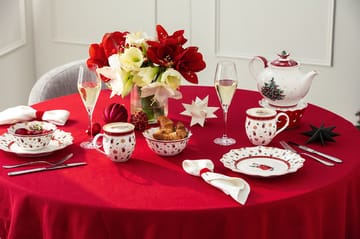 Set di 4 piatti Toy's Delight - Bianco-rosso - Villeroy & Boch