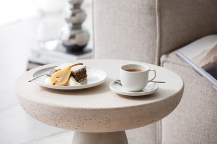 Tazza con piattino Afina, Bianco Villeroy & Boch