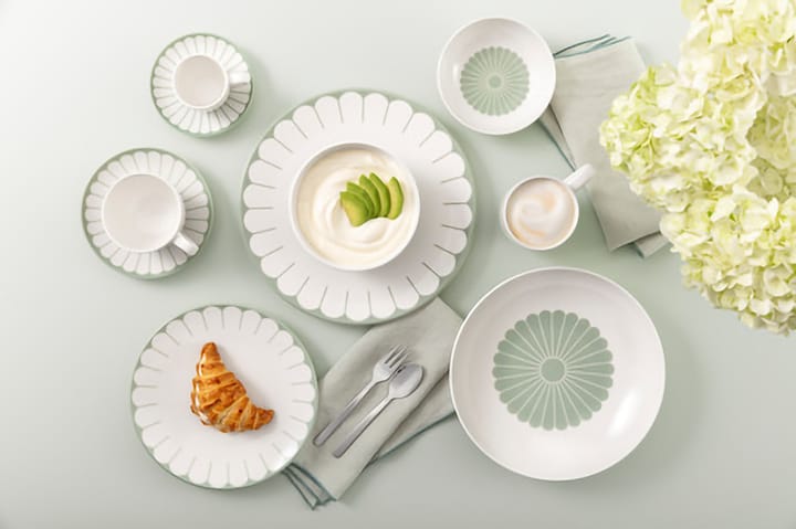Tazza da espresso Fleur 7 cl, Bianco-verde Villeroy & Boch