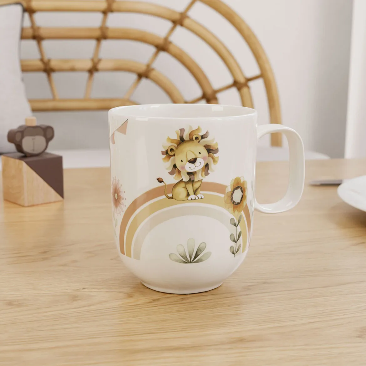 Tazza per bambini Roar like a lion L 28 cl, Multi Villeroy & Boch