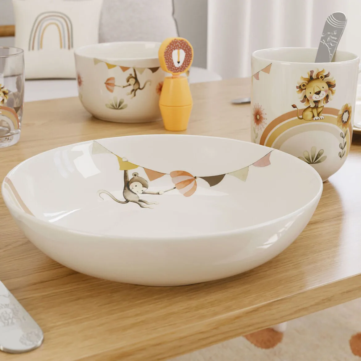 Tazza per bambini Roar like a lion L 28 cl, Multi Villeroy & Boch