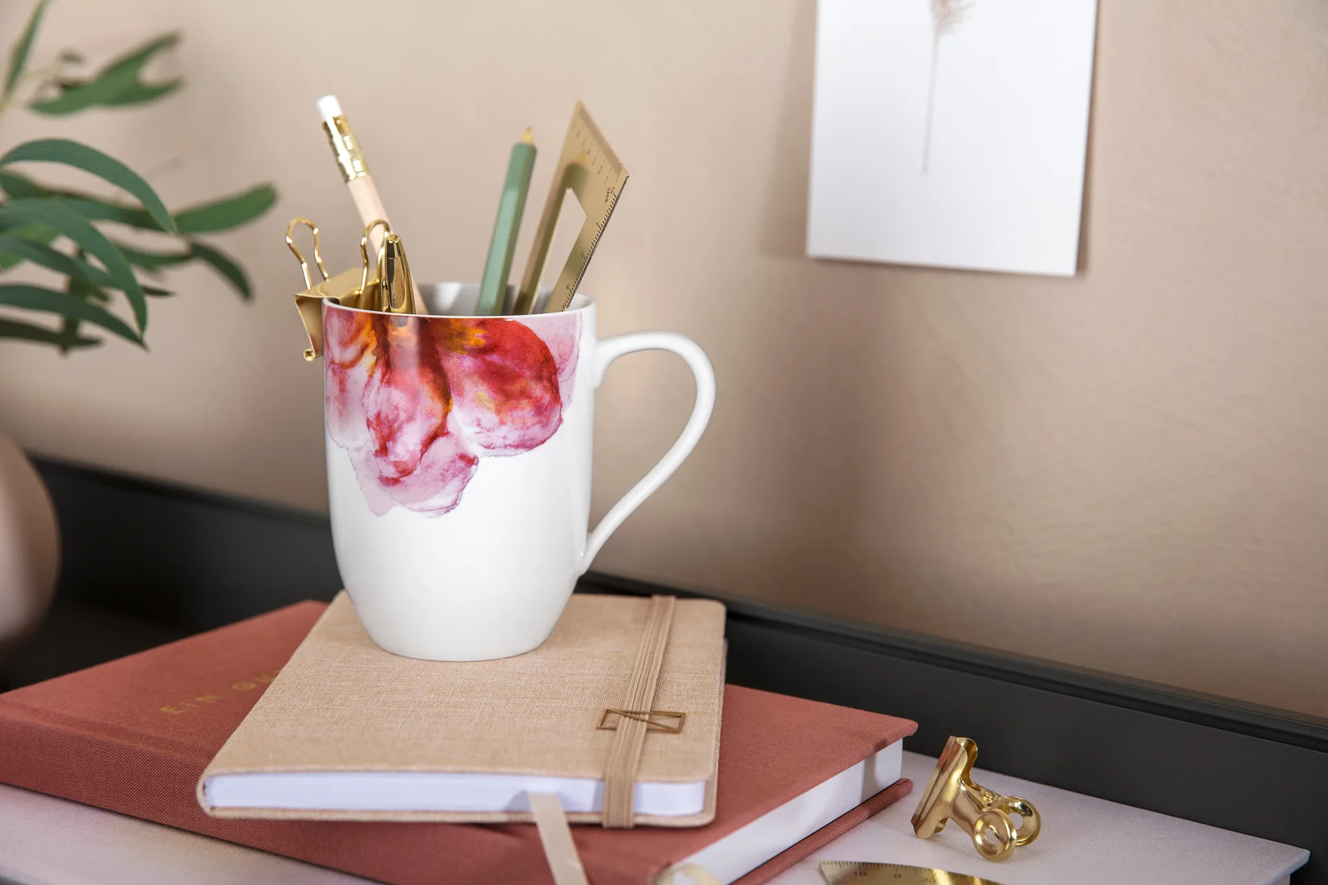 Tazza Rose Garden 34 cl, Bianco Villeroy & Boch
