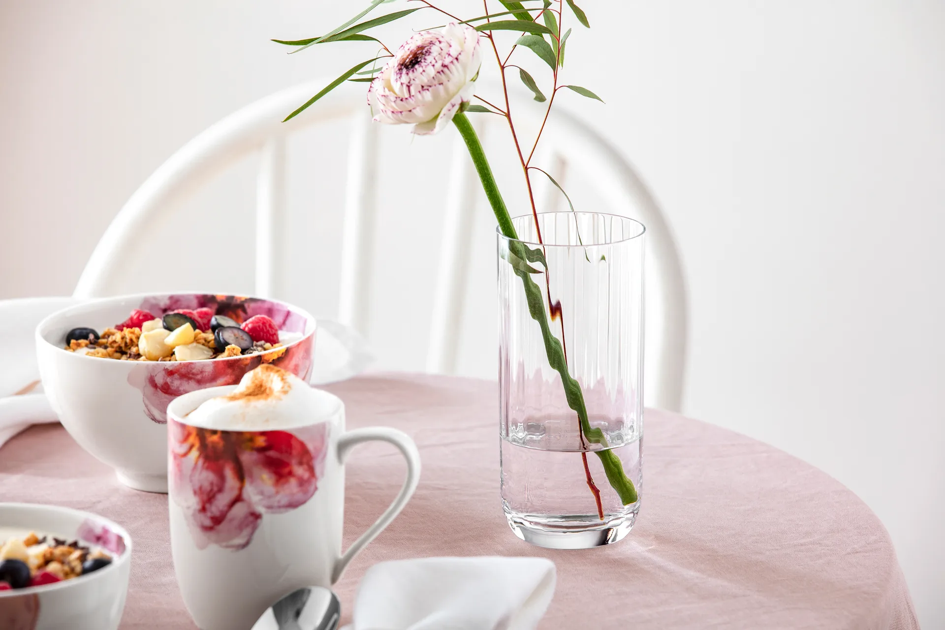 Tazza Rose Garden 34 cl, Bianco Villeroy & Boch