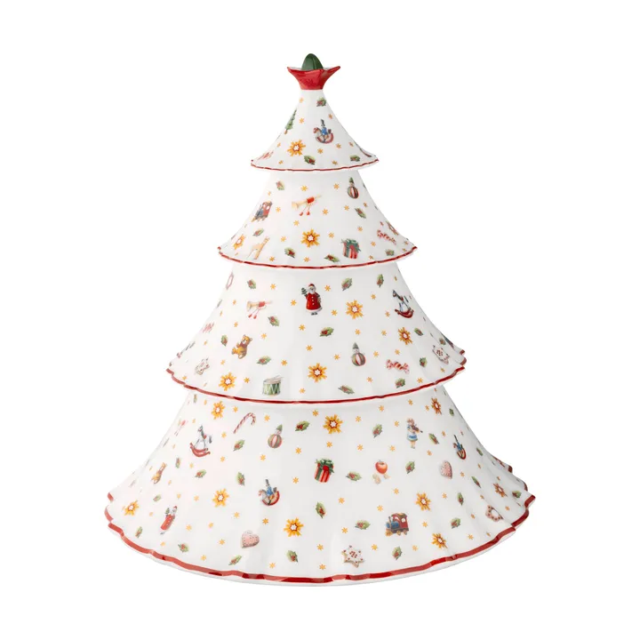Toy's Delight barattolo in legno - Bianco-rosso, 4 pezzi - Villeroy & Boch