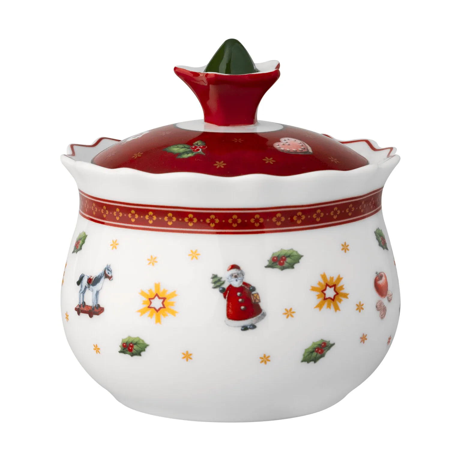 Toy's Delight barattolo per marmellata, Bianco-rosso, 26 cl Villeroy & Boch