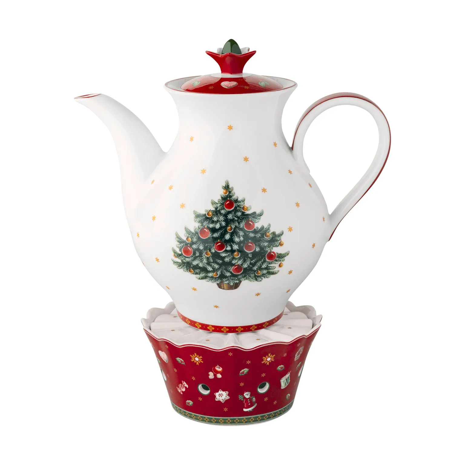 Toy's Delight caffettiera, Bianco-rosso, albero, 1,6 L Villeroy & Boch