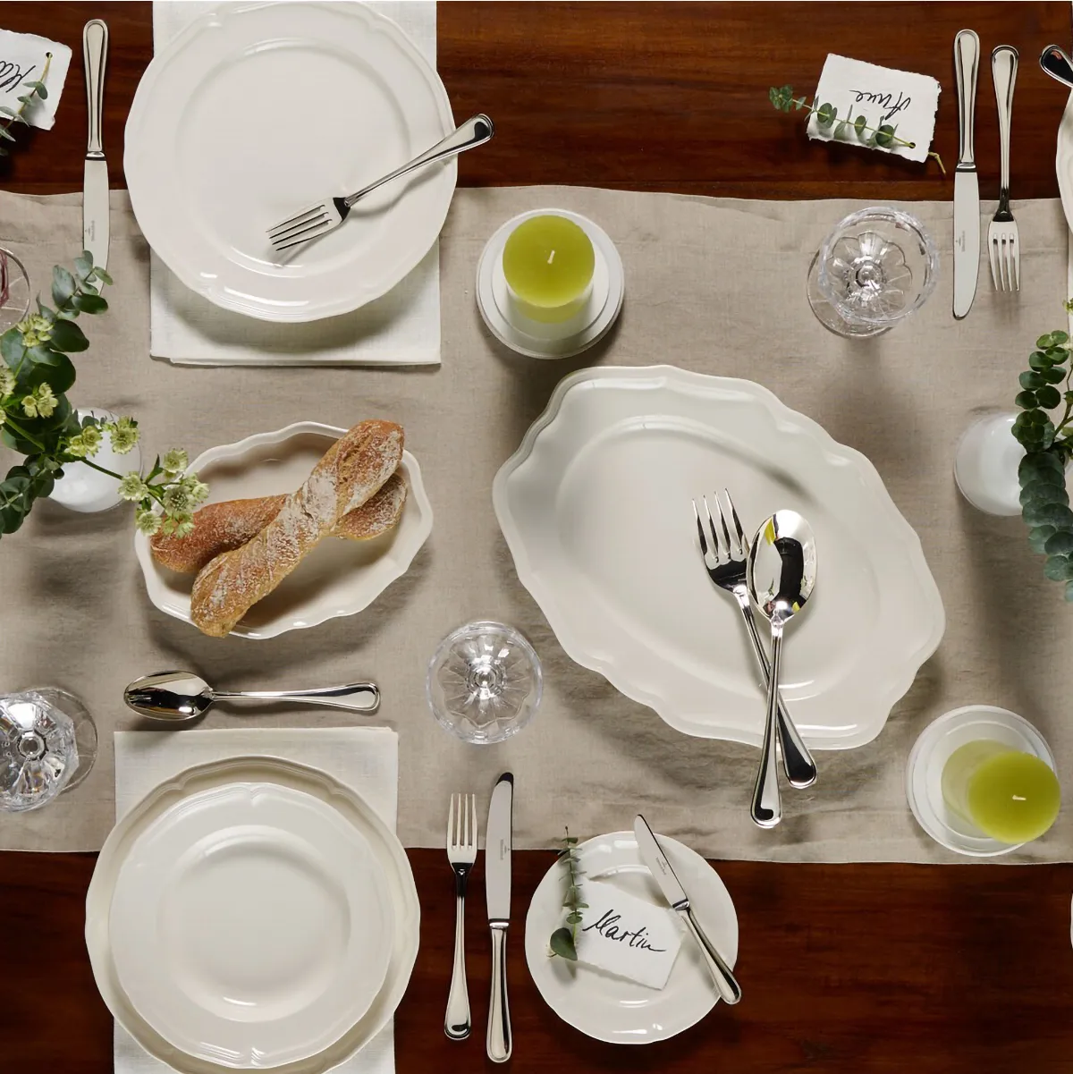 Vassoio da portata Manoir 37 cm, Bianco Villeroy & Boch