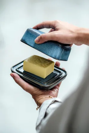 Vassoio per burro Lave 14,5x11,5 cm, Lave glace Villeroy & Boch