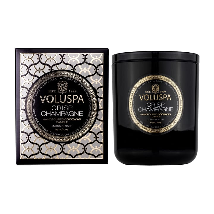 Candela profumata Classic Maison Noir 60 ore - Crisp champagne - Voluspa