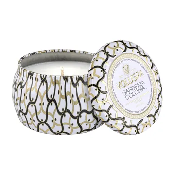 Candela profumata Maison Blanc Mini Tin 25 ore - Gardenia Colonia - Voluspa