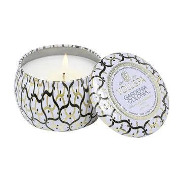 Candela profumata Maison Blanc Mini Tin 25 ore - Gardenia Colonia - Voluspa