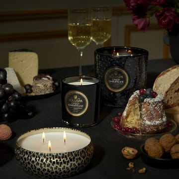 Candela profumata Maison Noir latta con 3 stoppini 40 ore - Crisp champagne - Voluspa