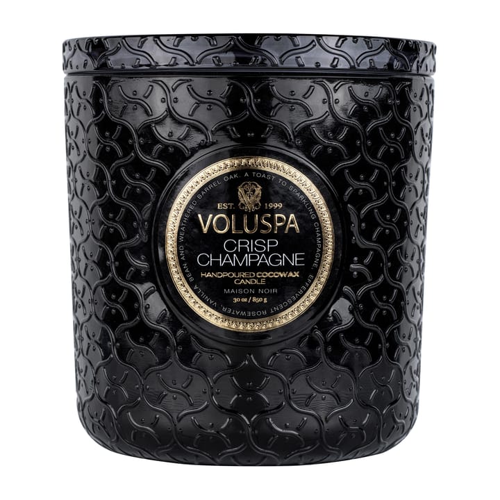 Candela profumata Maison Noir Luxe 80 ore - Crisp champagne - Voluspa