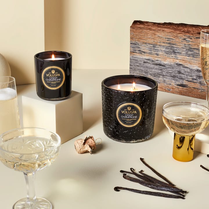 Candela profumata Maison Noir Luxe 80 ore, Crisp champagne Voluspa